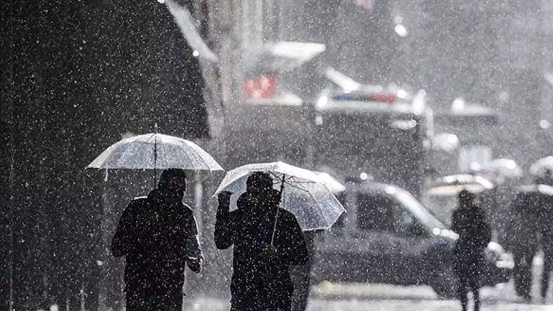 Meteoroloji'den 3 il için sağanak uyarısı