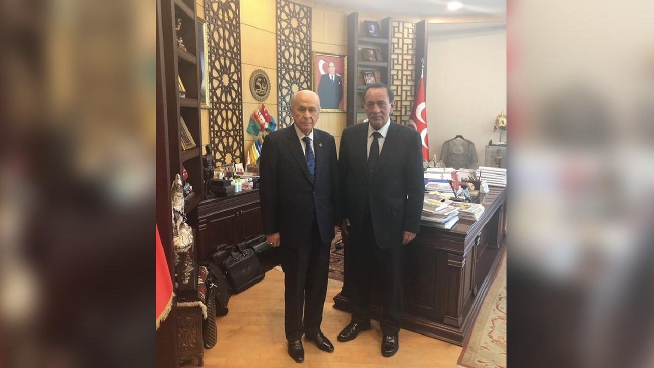 Alaattin Çakıcı’dan Bahçeli’ye MHP Genel Merkezi’nde ziyaret