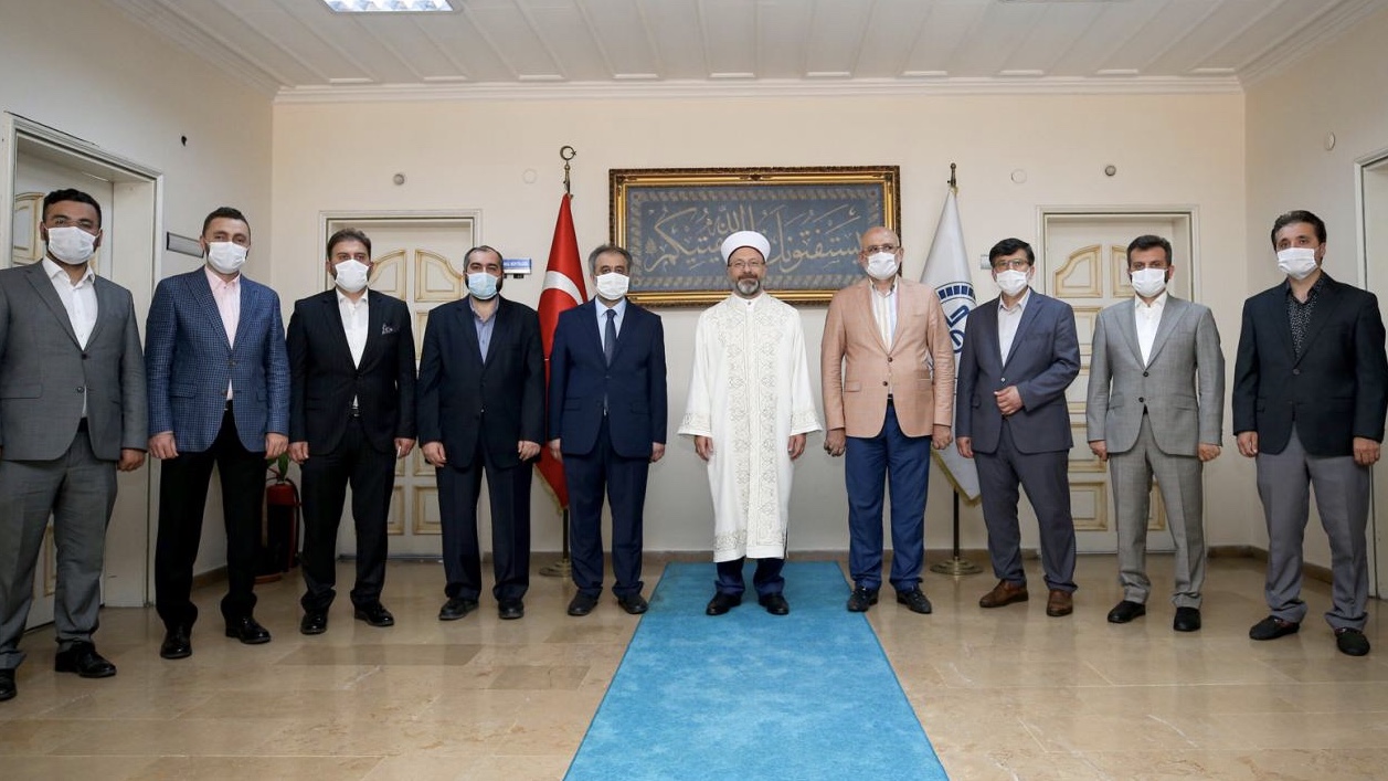 Diyanet İşleri Başkanı, Ayasofya'ya atanan imam ve müezzinleri açıkladı