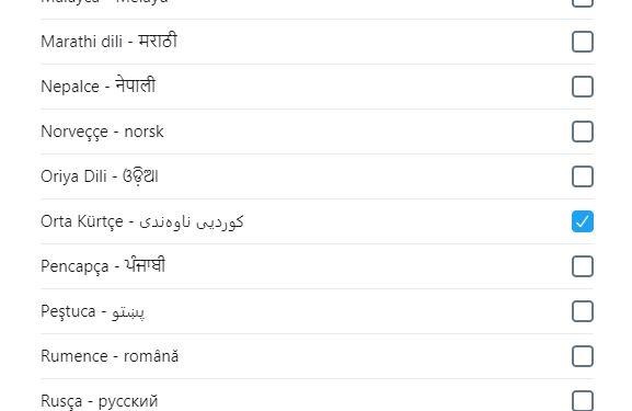 Twitter, Dil Seçenekleri Arasına Kürtçe'yi Ekledi - Furkan H