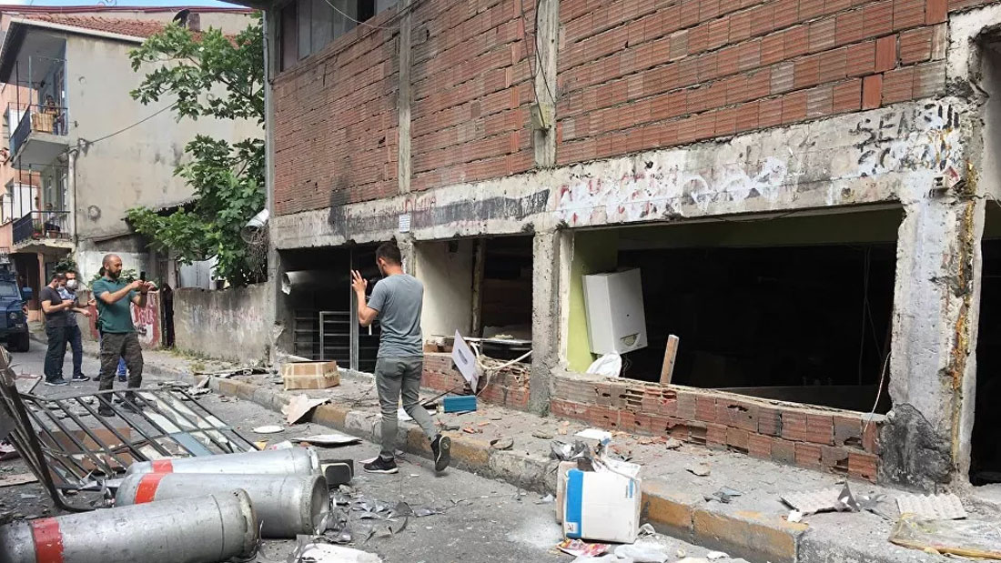 Okmeydanı'nda Patlama: 6 Yaralı