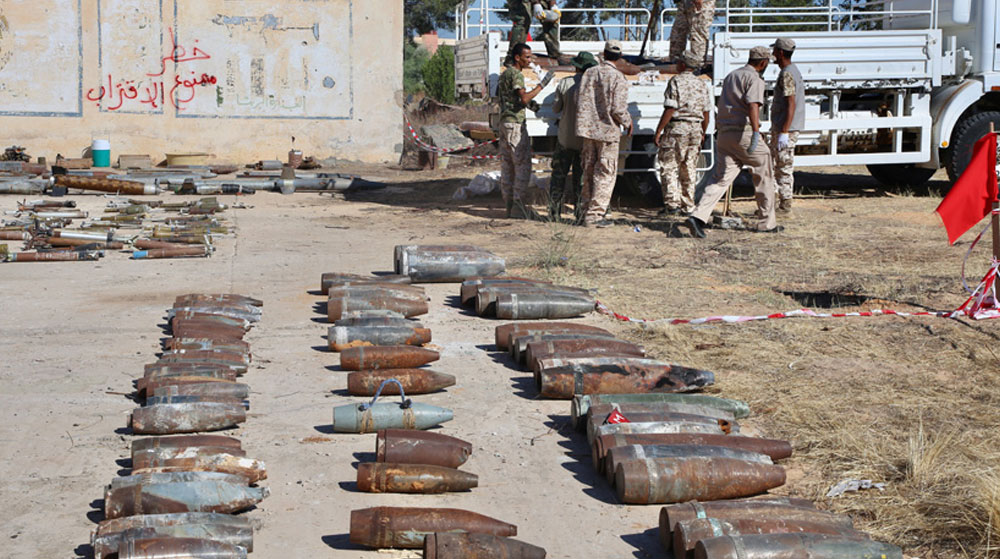 Libya'da 10 Ton Patlayıcı İmha Edildi