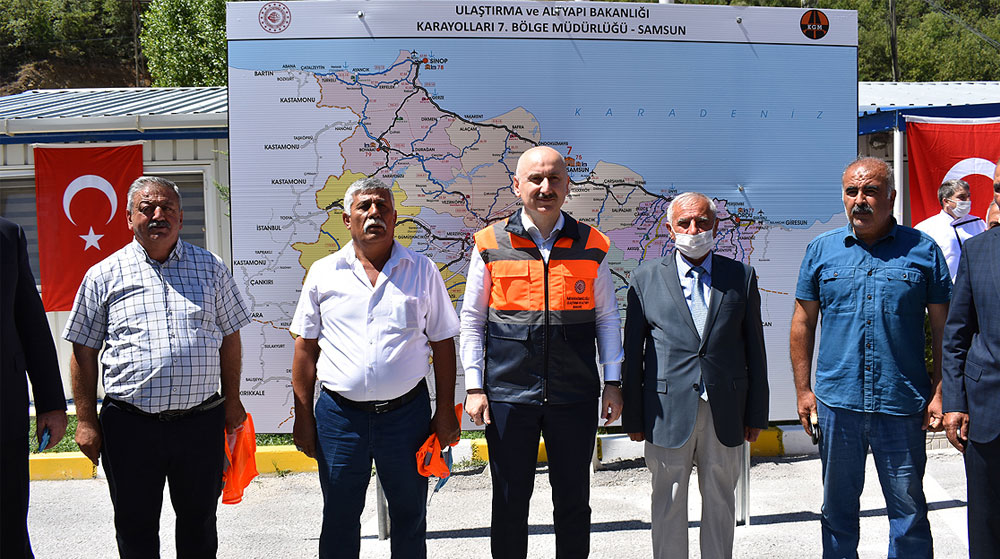 Ulaştırma ve Altyapı Bakanı Karaismailoğlu'ndan Amasya Çevre Yolu Değerlendirmesi