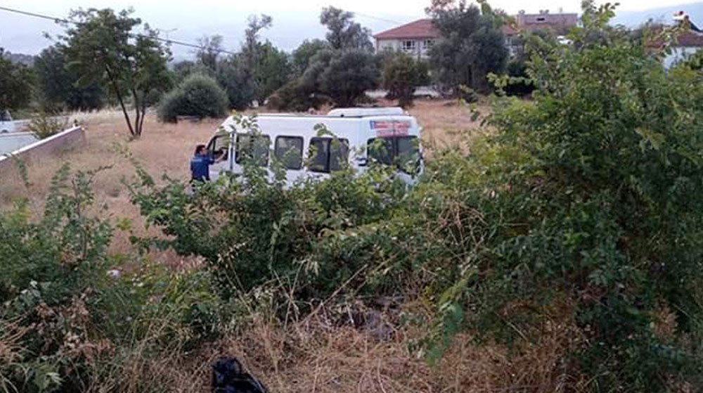 Freni Patlayan İşçi Servisi Yoldan Çıktı