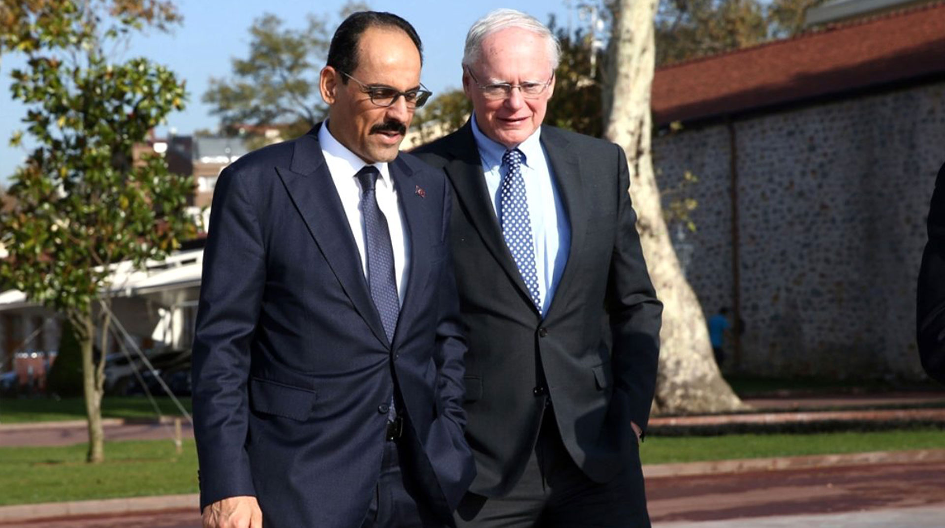 İbrahim Kalın ABD’nin Suriye Özel Temsilcisi Jeffrey ile görüştü