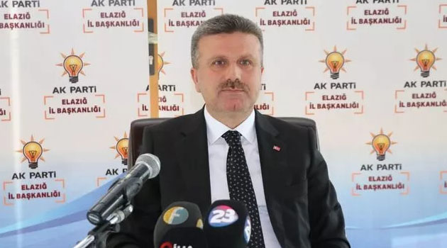 AK Parti Elazığ İl Başkanı Gürgöze istifa etti
