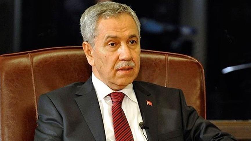 Arınç'tan Davutoğlu'na: AK Parti'ye rakip olması uygun değil