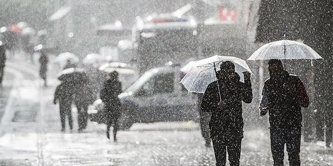 Meteoroloji'den uyarı! Kuvvetli yağış geliyor