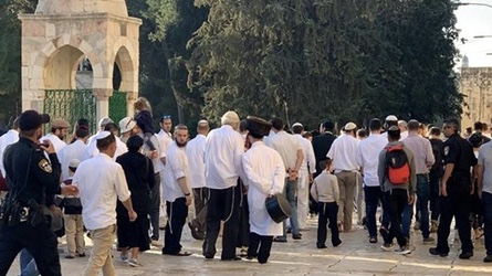 Siyonist işgalciler, Mescidi Aksa’ya yönelik baskınları artırdı