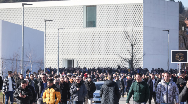 Ljubljana'nın ilk camisinde ilk cuma namazı kılındı