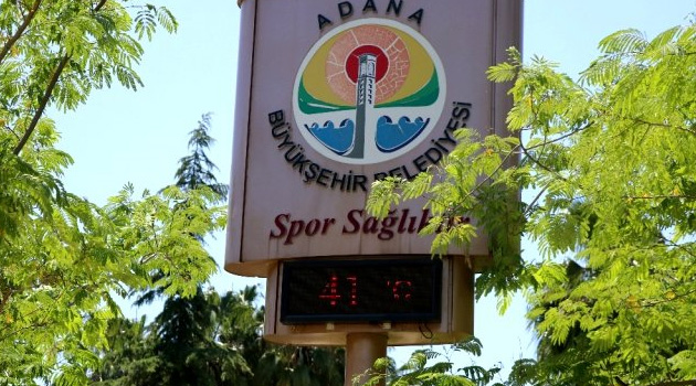 Adana’da termometreler 41 dereceyi gösterdi