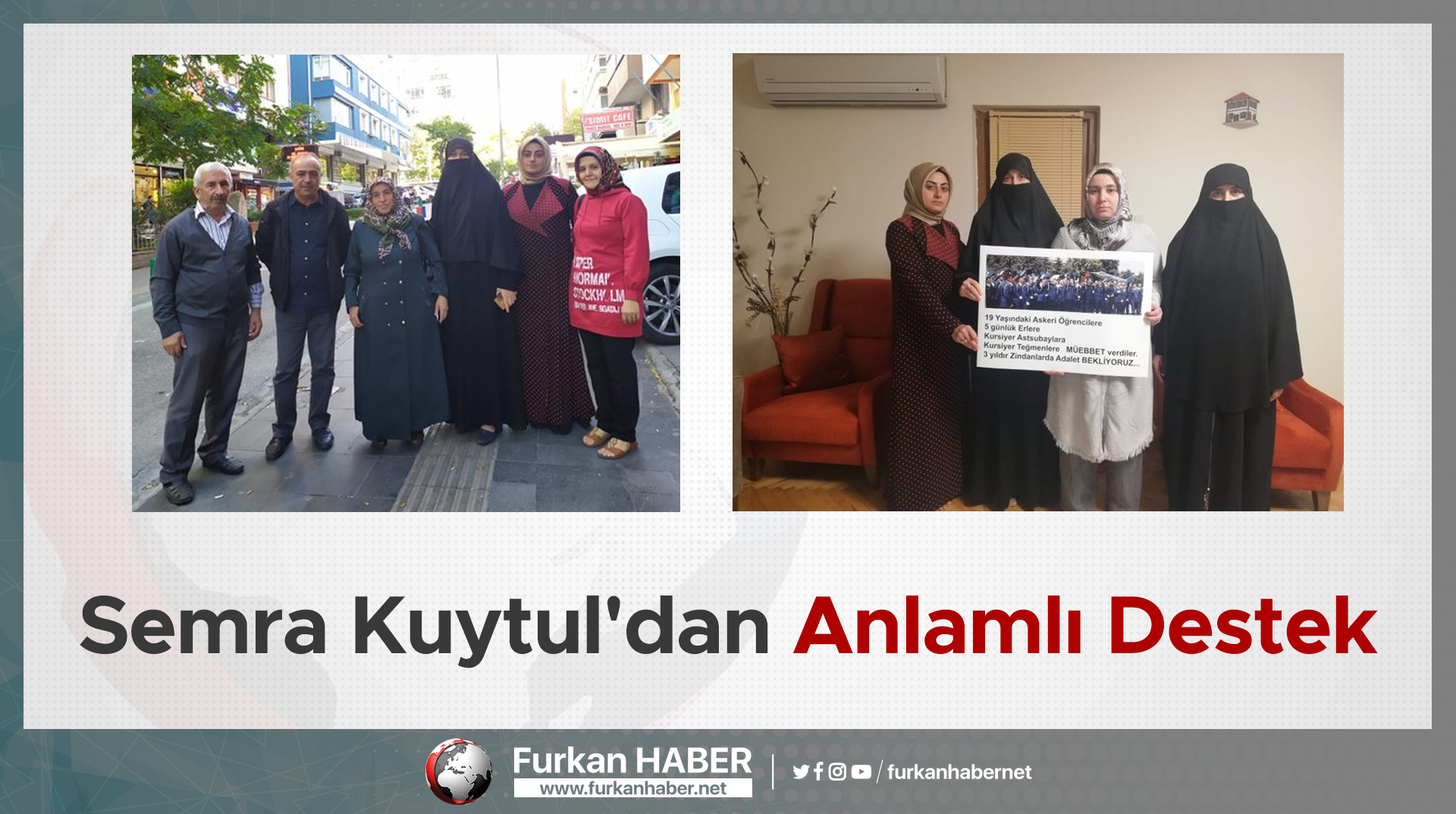 Semra Kuytul'dan Anlamlı Destek