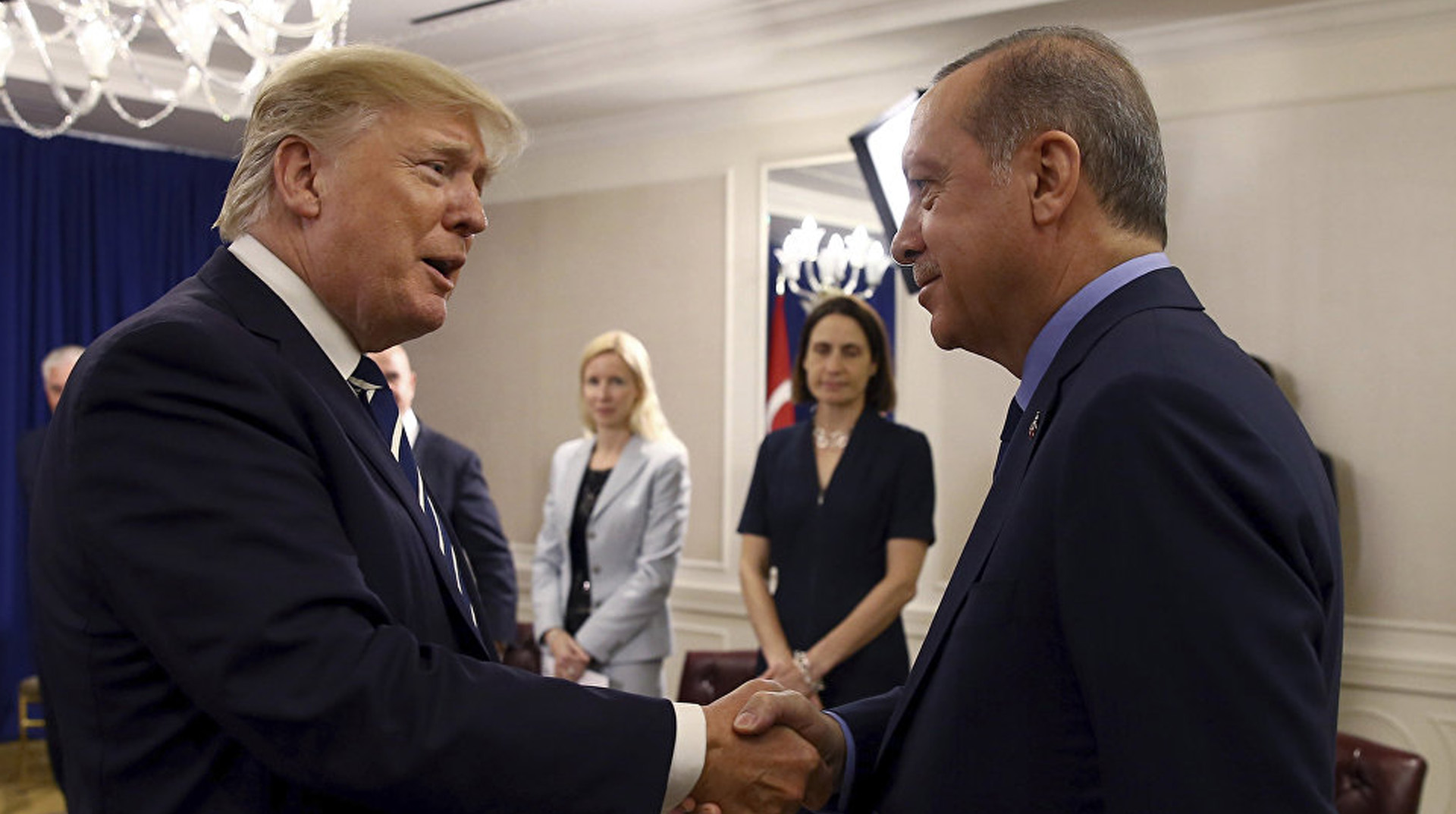 Erdoğan, Trump ile telefonda görüştü