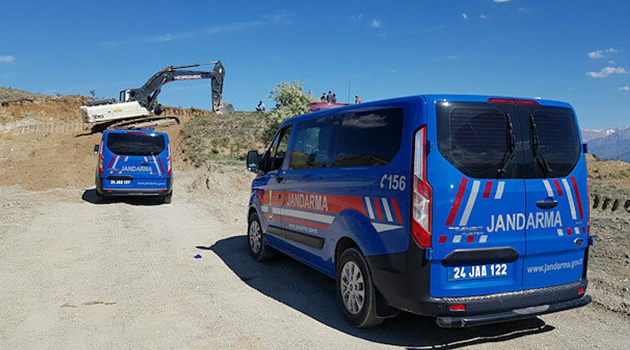 Erzincan'da inşaat kazısında insan kemikleri ve kafatası bulundu