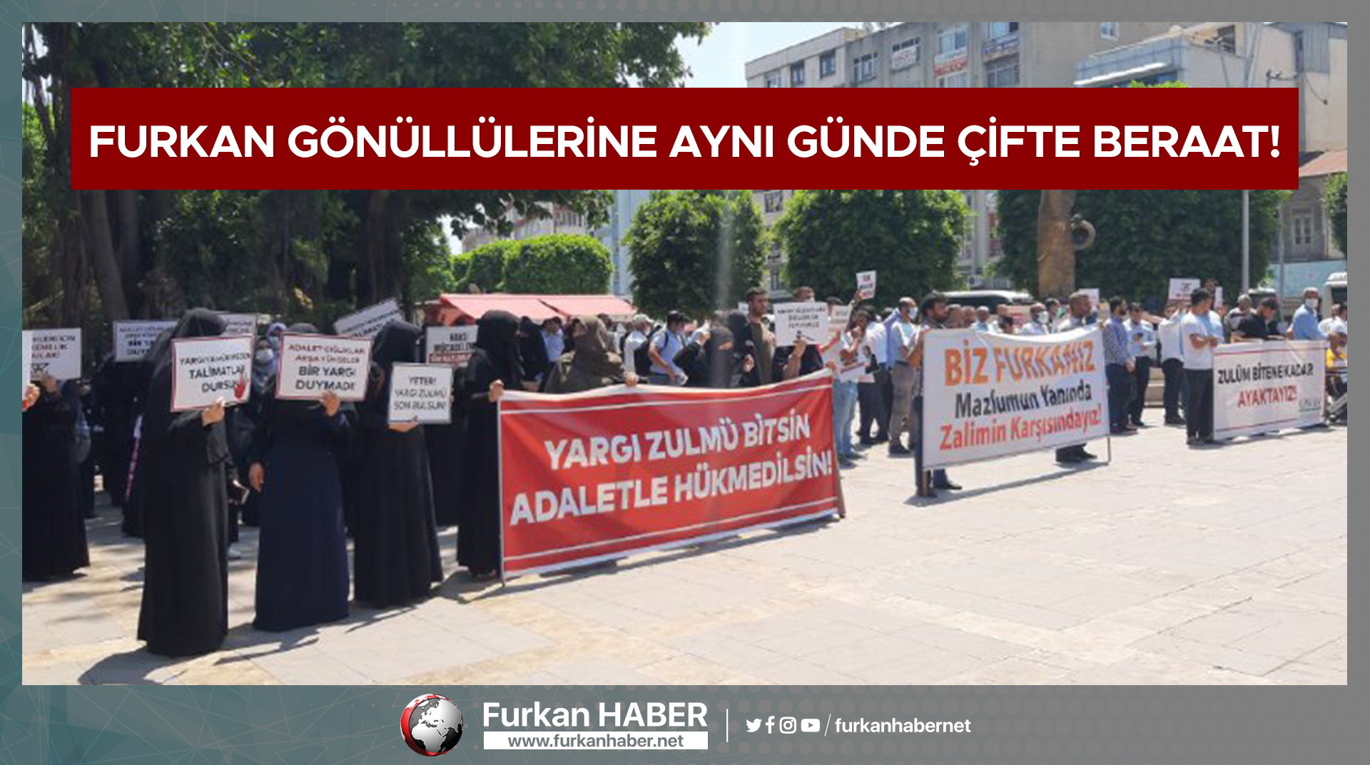 Furkan Gönüllülerine Aynı Günde Çifte Beraat!