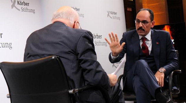 DW'nin Conflict Zone programı sunucusu İbrahim Kalın'a: Belki siz de yargılanırsınız
