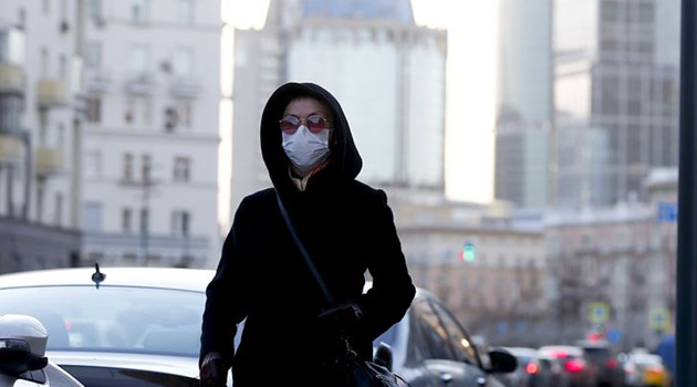 Rusya'da son 24 saatte 10 bin 633 Coronavirus vakasına rastlandı