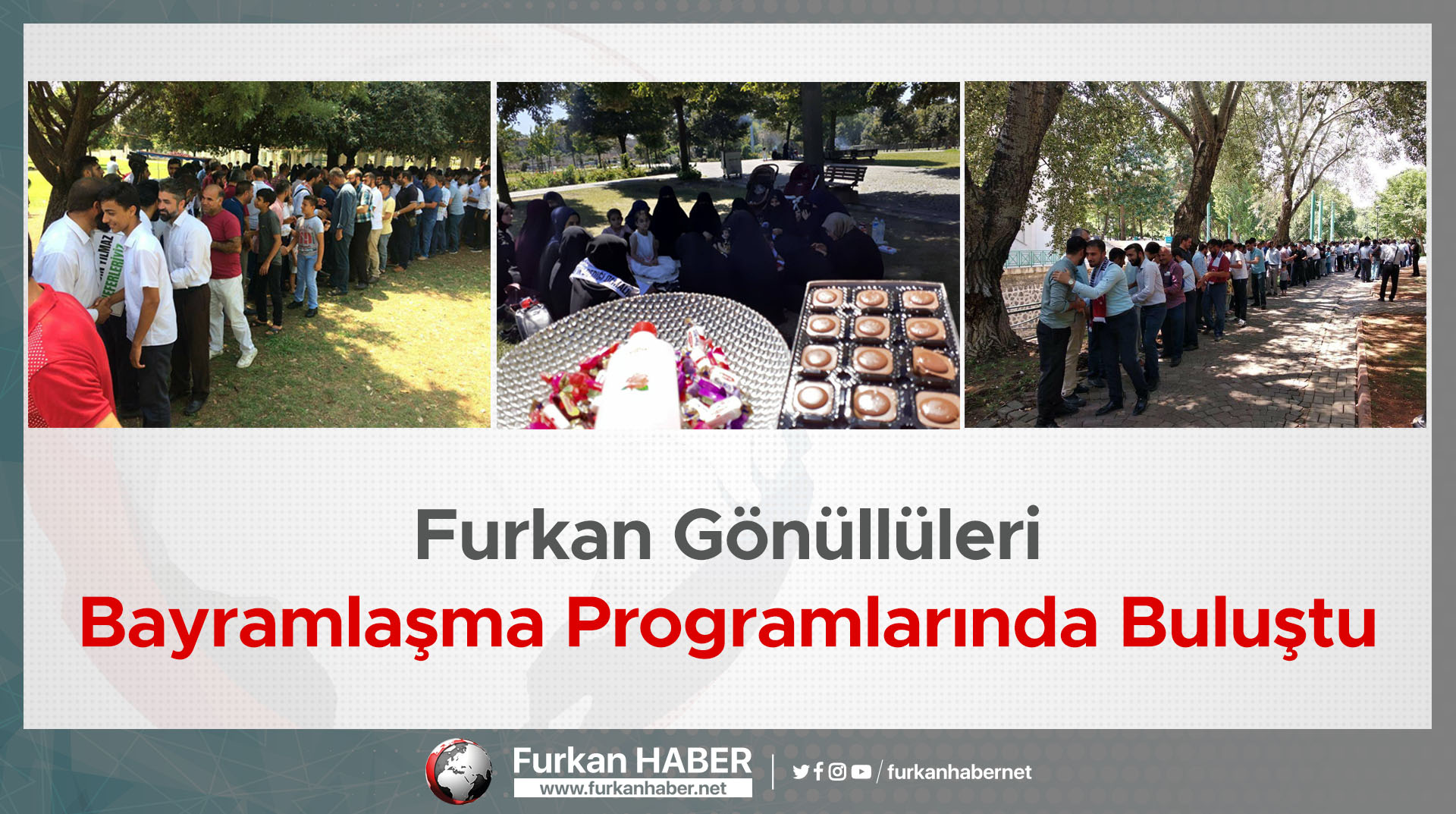 Furkan Gönüllüleri Bayramlaşma Programlarında Buluştu
