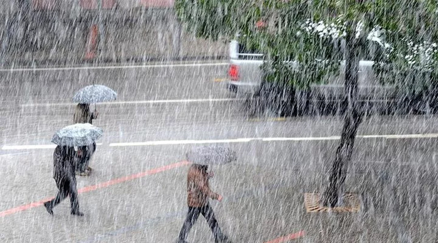 Edirne, Kırklareli ve Tekirdağ için 'kuvvetli sağanak' uyarısı