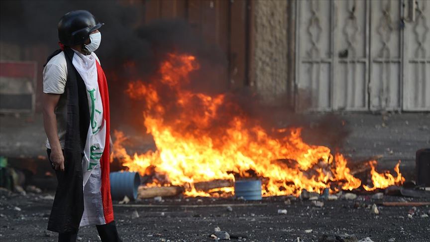 Irak'taki gösterilerde hayatını kaybedenlerin sayısı artıyor