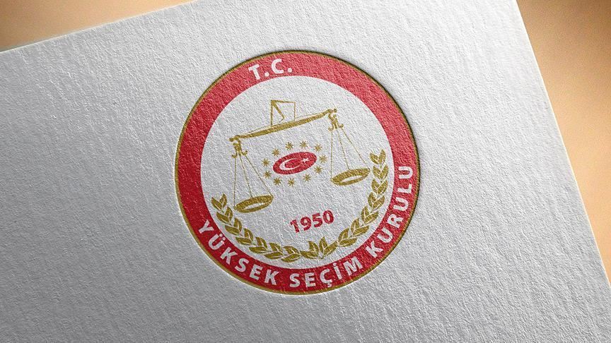 YSK seçime girebilecek partileri açıkladı