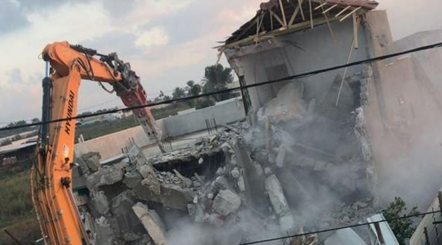 İşgal güçleri El-Ludd'de Ebu Zeyd ailesinin iki evini yıktı