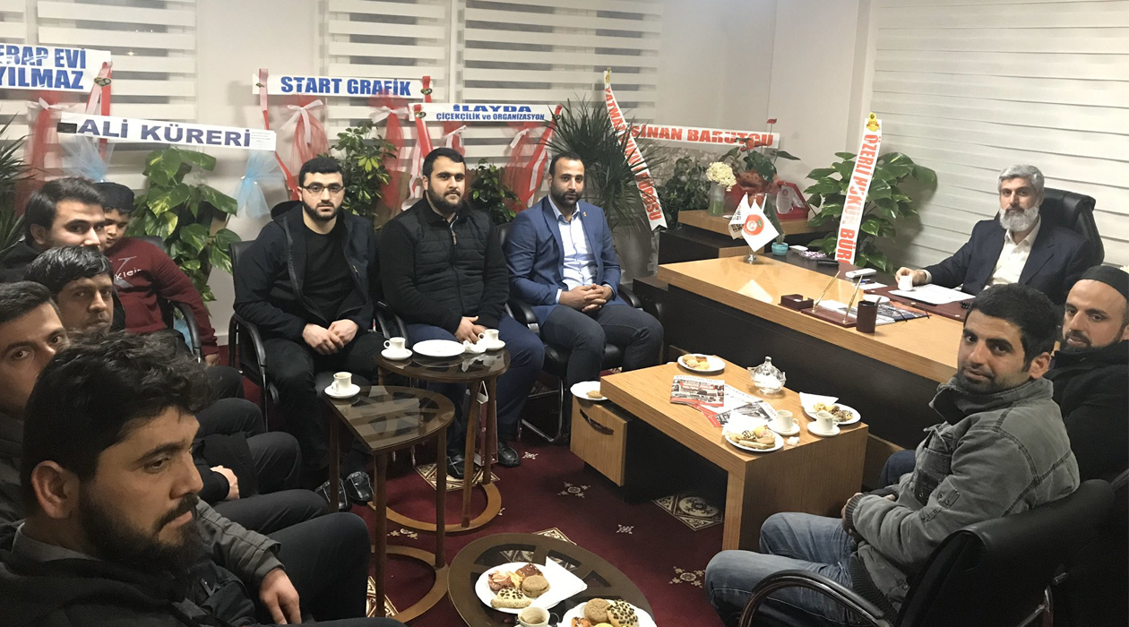 Saadet Partisi Gençlik Kollarından Alparslan Hoca’ya Ziyaret