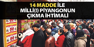 14 Madde ile Milli(!) Piyangonun Çıkma İhtimali