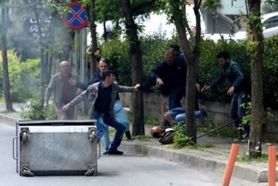 1 Mayıs eylemcilerine meydan dayağı