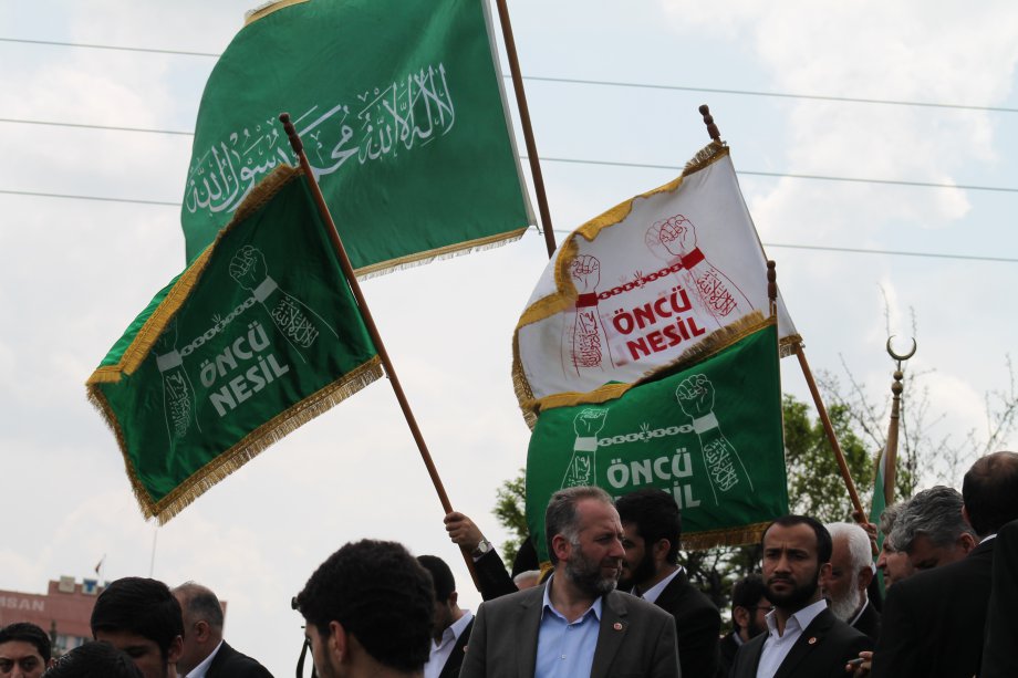 Ankara Mitinginden Muhteşem Kareler
