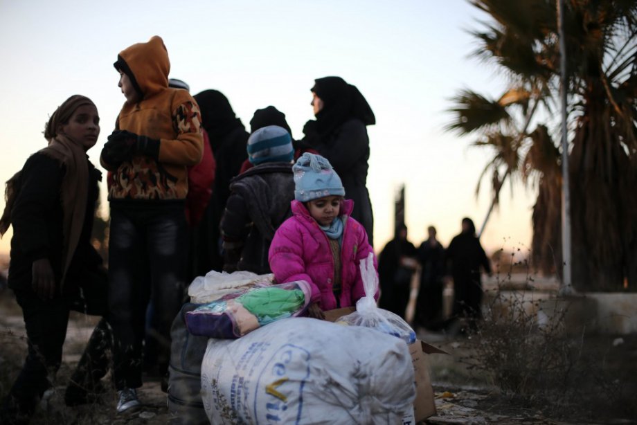 Fotoğraflarla Halep'in Tahliyesi
