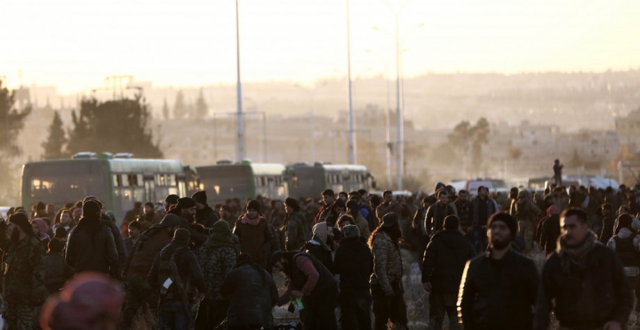Fotoğraflarla Halep'in Tahliyesi