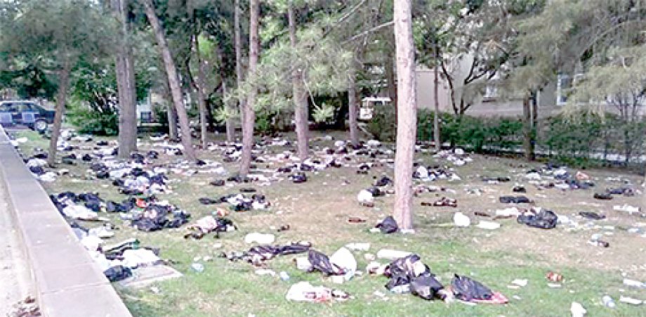 'Gececi Kampüs'te Büyük Rezalet