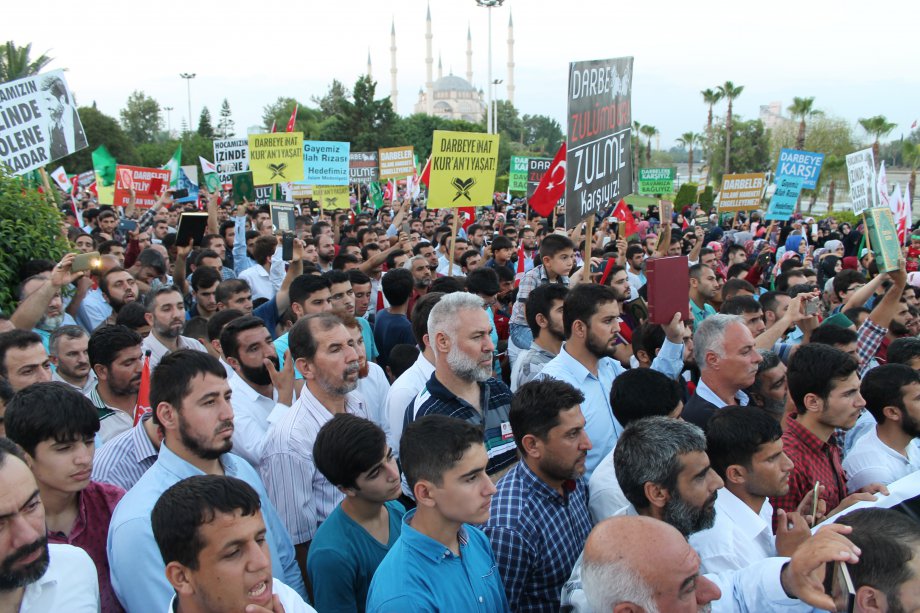Darbe Girişimine Karşı Yapılan Basın Açıklamasından Kareler