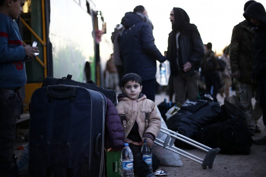 Fotoğraflarla Halep'in Tahliyesi