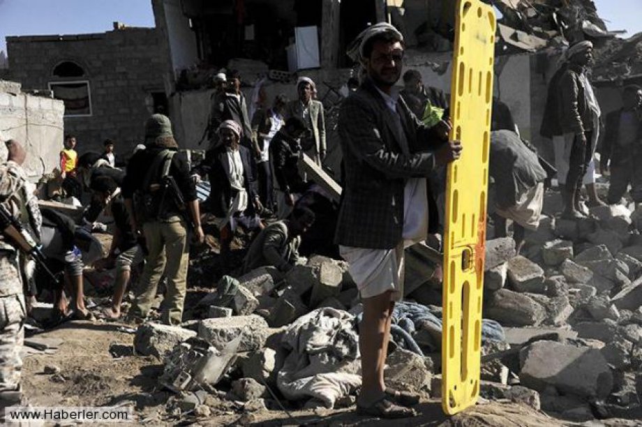 Yemen Saldırısından Objektiflere Takılanlar