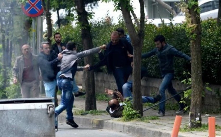 1 Mayıs eylemcilerine meydan dayağı