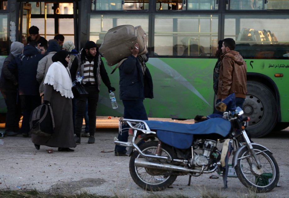 Fotoğraflarla Halep'in Tahliyesi