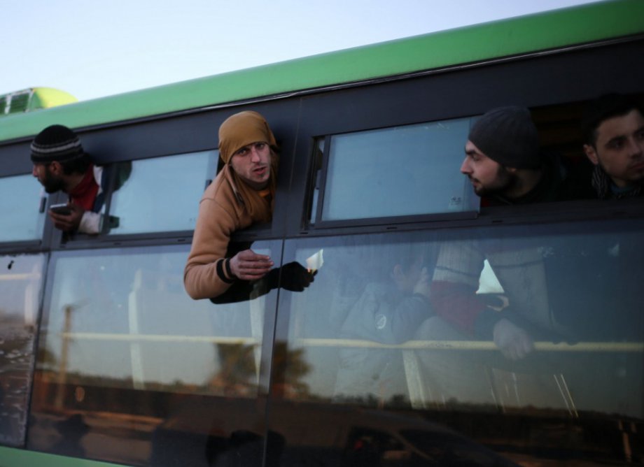 Fotoğraflarla Halep'in Tahliyesi