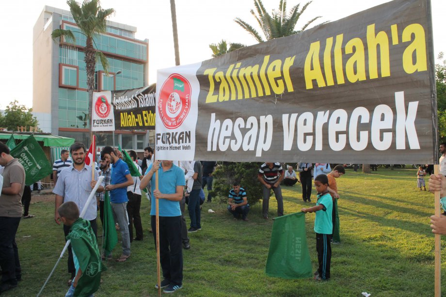 Darbe Girişimine Karşı Yapılan Basın Açıklamasından Kareler