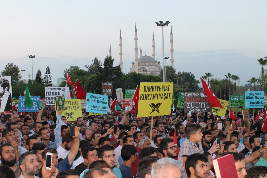 Darbe Girişimine Karşı Yapılan Basın Açıklamasından Kareler