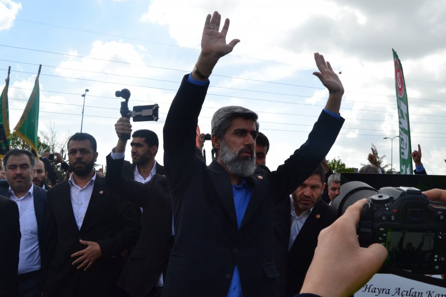 Ankara Mitinginden Muhteşem Kareler