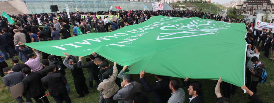 Ankara Mitinginden Muhteşem Kareler