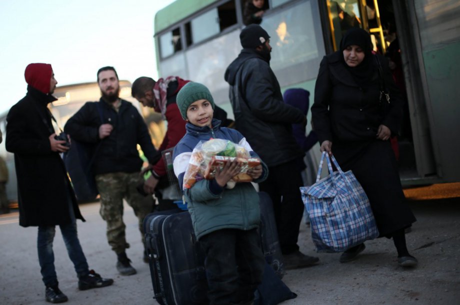 Fotoğraflarla Halep'in Tahliyesi
