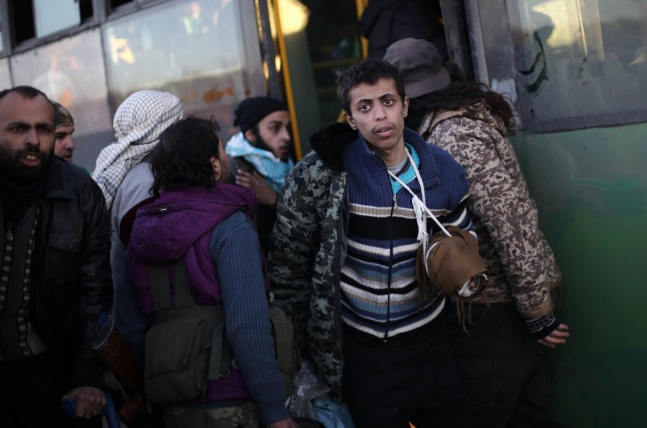 Fotoğraflarla Halep'in Tahliyesi