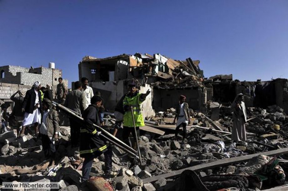 Yemen Saldırısından Objektiflere Takılanlar