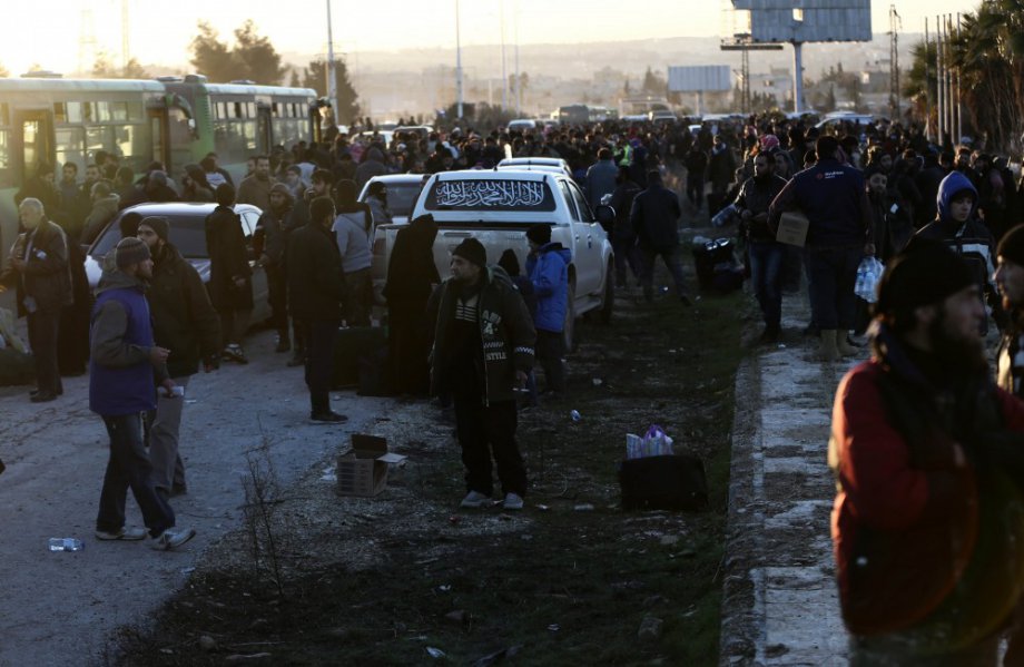 Fotoğraflarla Halep'in Tahliyesi