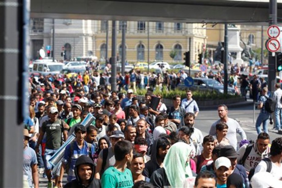 Sığınmacıların Avrupa Yolculuğu (Foto Galeri)