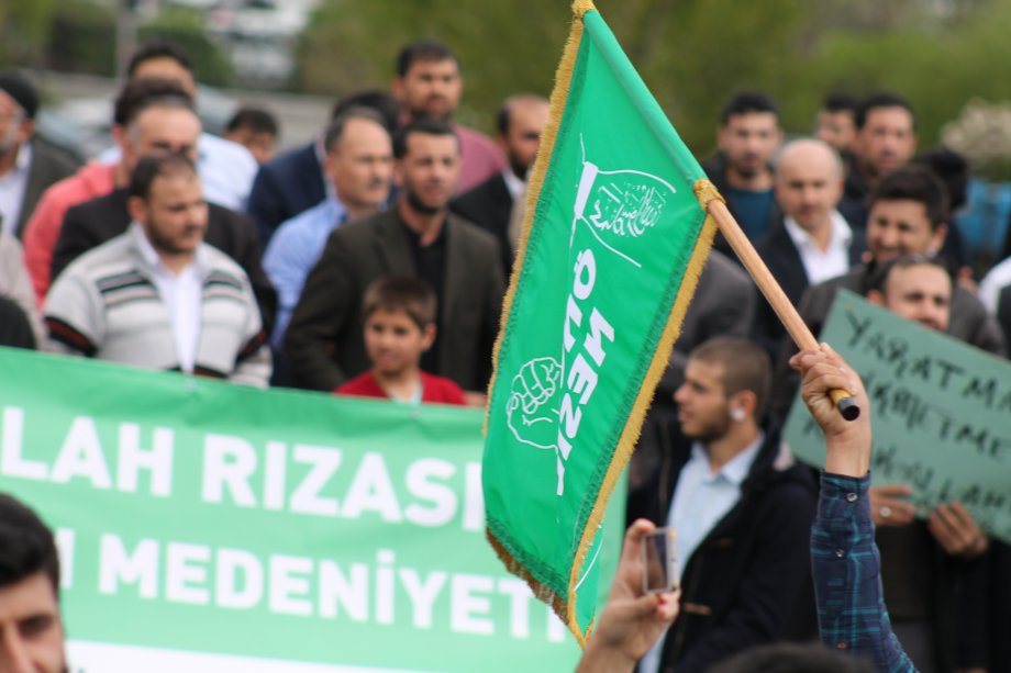 Ankara Mitinginden Muhteşem Kareler