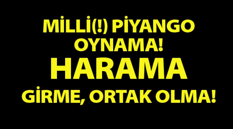 14 Madde ile Milli(!) Piyangonun Çıkma İhtimali